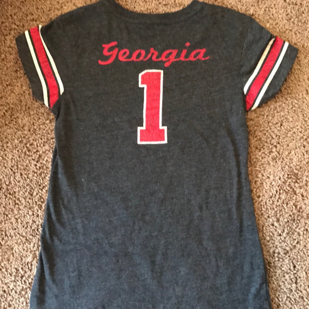 Colosseum Gray UGA University of Georgia Tee - Picture 3 of 5